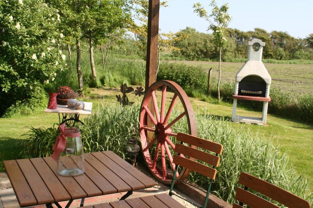 Ferienhof-Carstensen-Wohnung-Leuchtturm Süderende Eksteriør billede