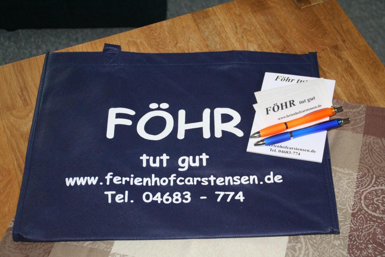 Ferienhof-Carstensen-Wohnung-Leuchtturm Süderende Eksteriør billede
